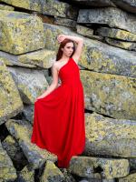 Rotes Kleid